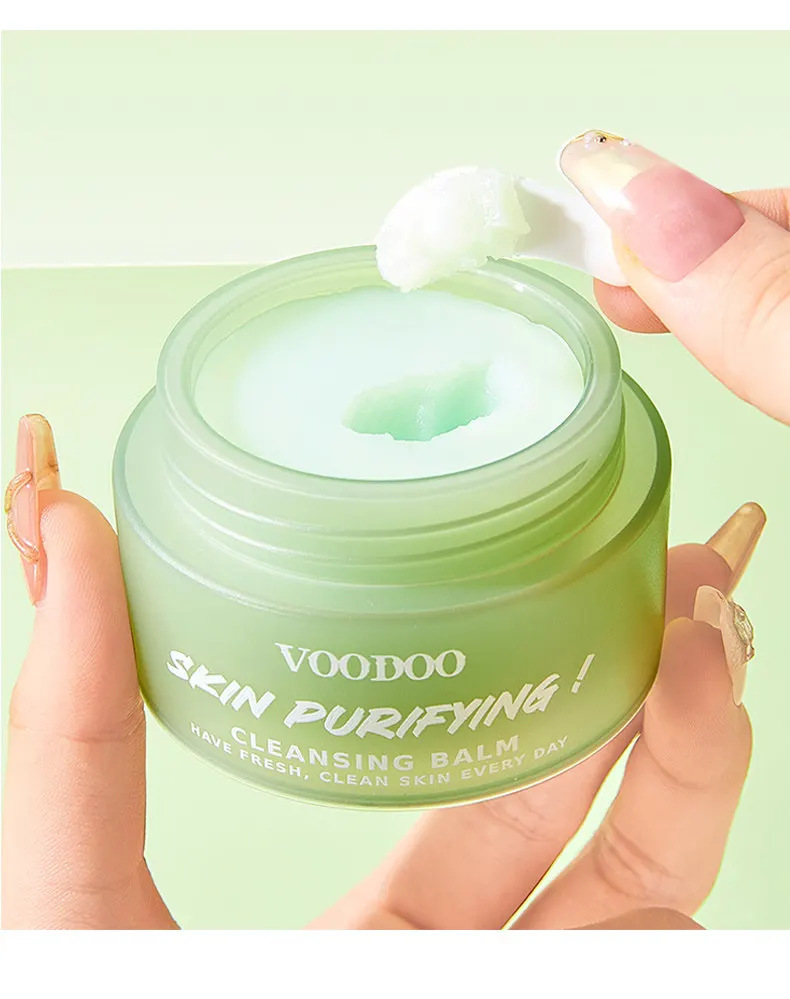 Avocado Make-up Remover Balsem, Dieptereinigend & Hydraterend voor Ogen, Lippen & Gezicht, Zacht voor alle make-uptypes, 40g x 2 stuks