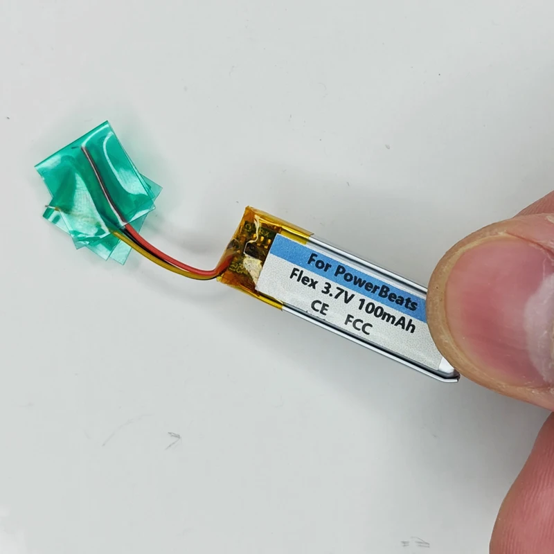 Original Replaces 100mAh A2295 Battery for Beats Powerbeats Flex Bluetooth Headsfree Headphone Batterie Accumulator AKKU