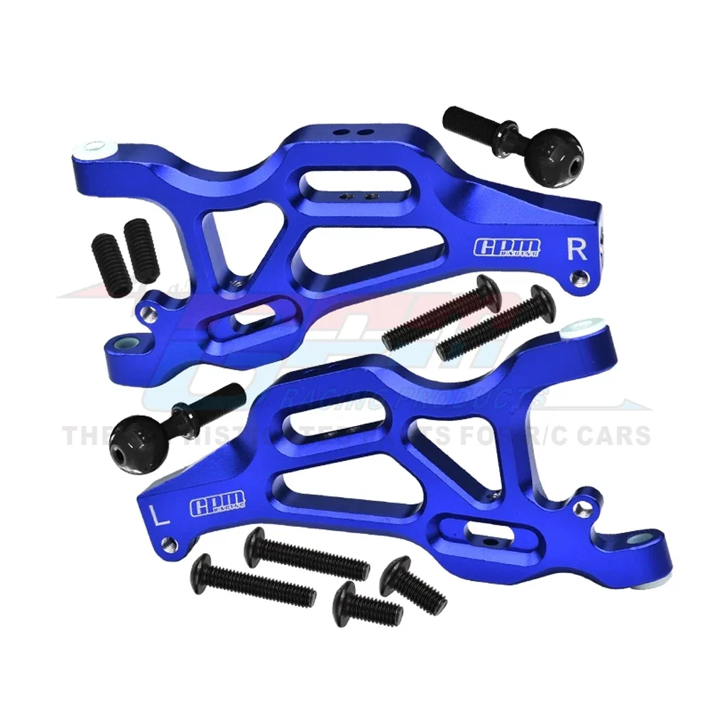 GPM ARRMA 1/7 MOJAVE EXB 6S Upgrade Accessories Metal Aluminum Alloy Front Lower Suspension Arms Swing Arm ARA330606