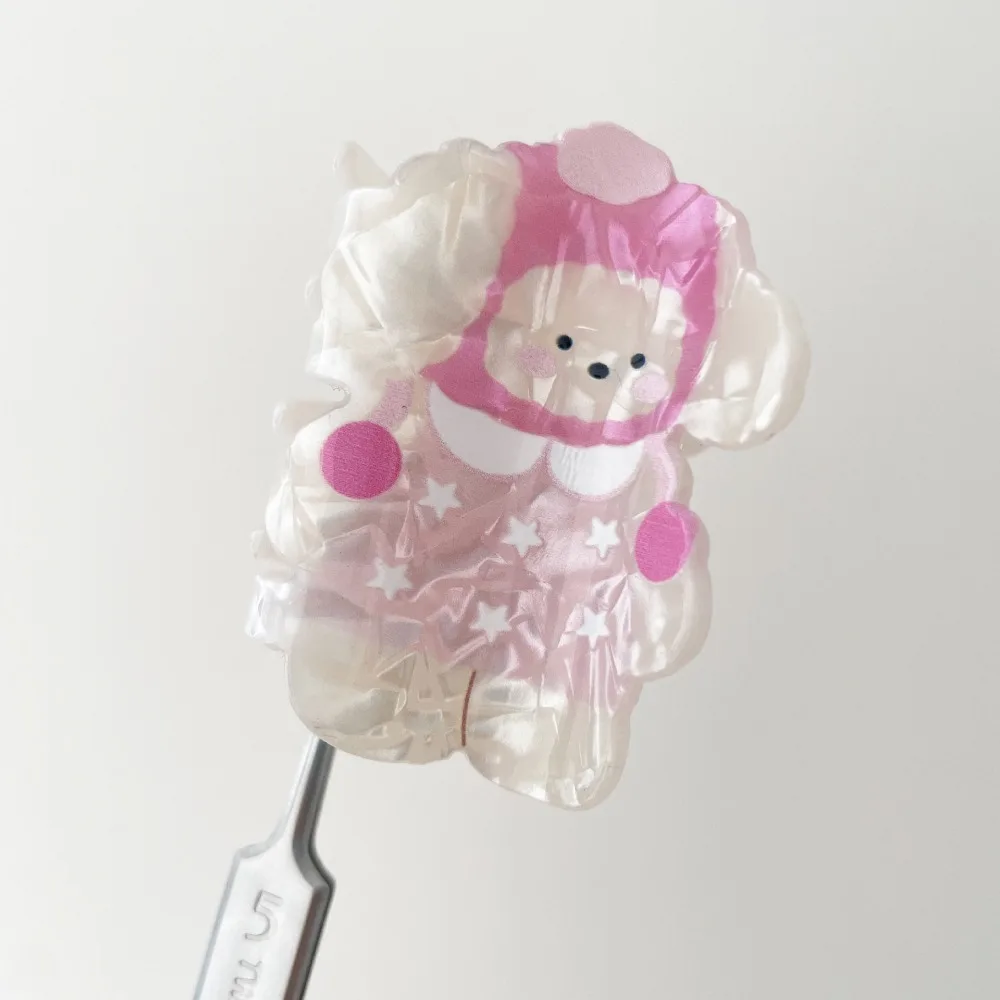 

Korean Style Cartoon Animal Hair Claw Puppy Rabbit Sweet Bear Hair Clip Kawaii Creative Cute Cat Crab Clip Hair Accessories