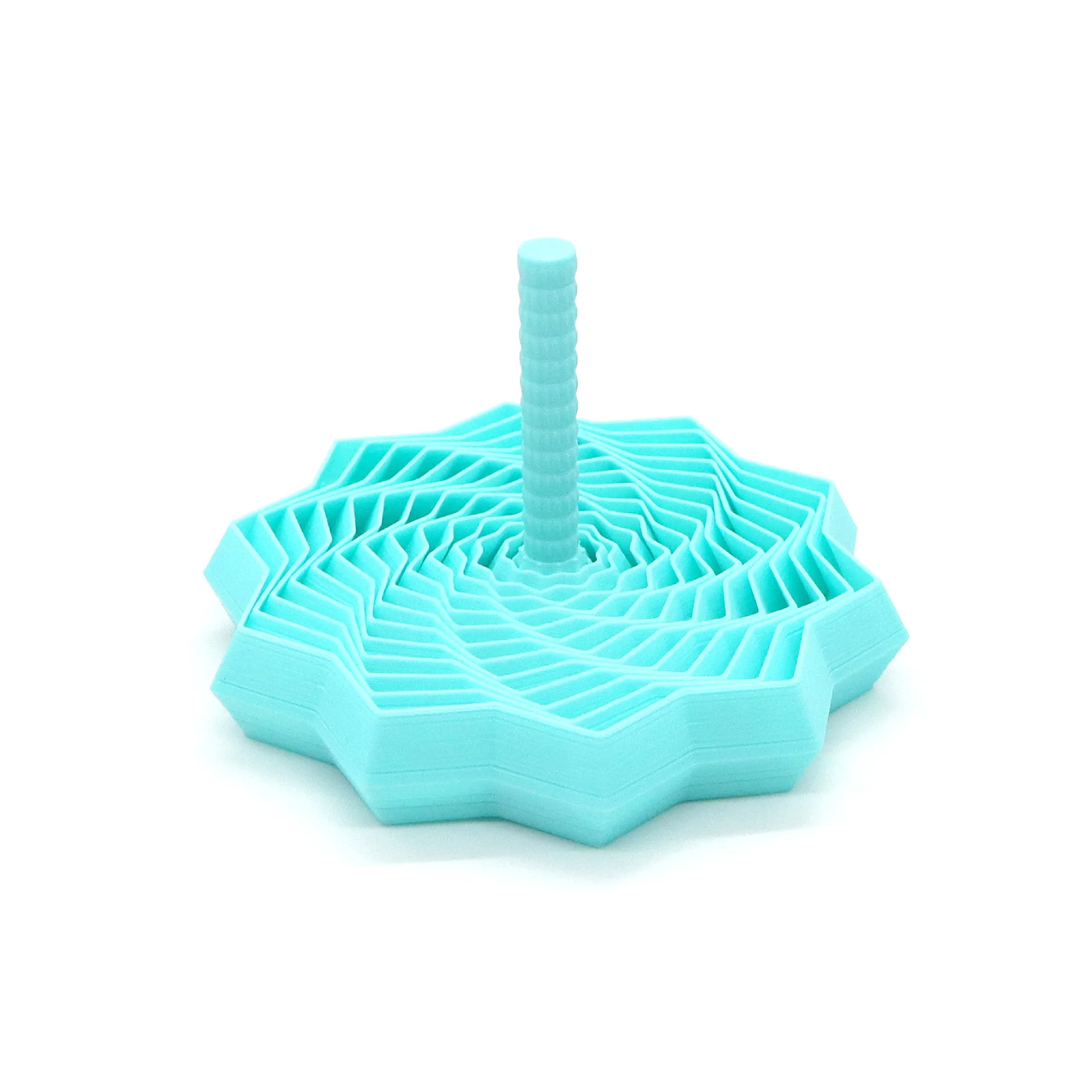 3D-printen ster visuele illusie opvouwbare kinderpuzzel speelgoed veelhoekige radijs toren spiraal driedimensionaal desktop klein speelgoed