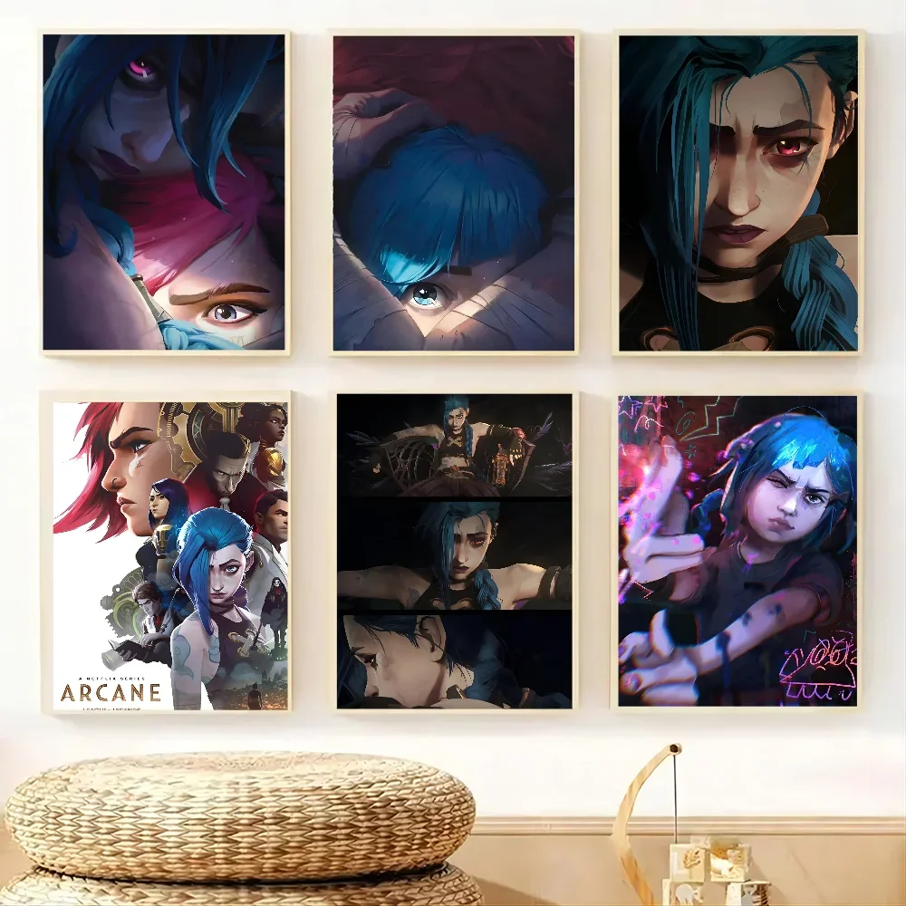 1PC Arcane Poster Paper Print Home Living Room Bedroom Entrance Bar Restaurant Cafe Art Painting Decoration