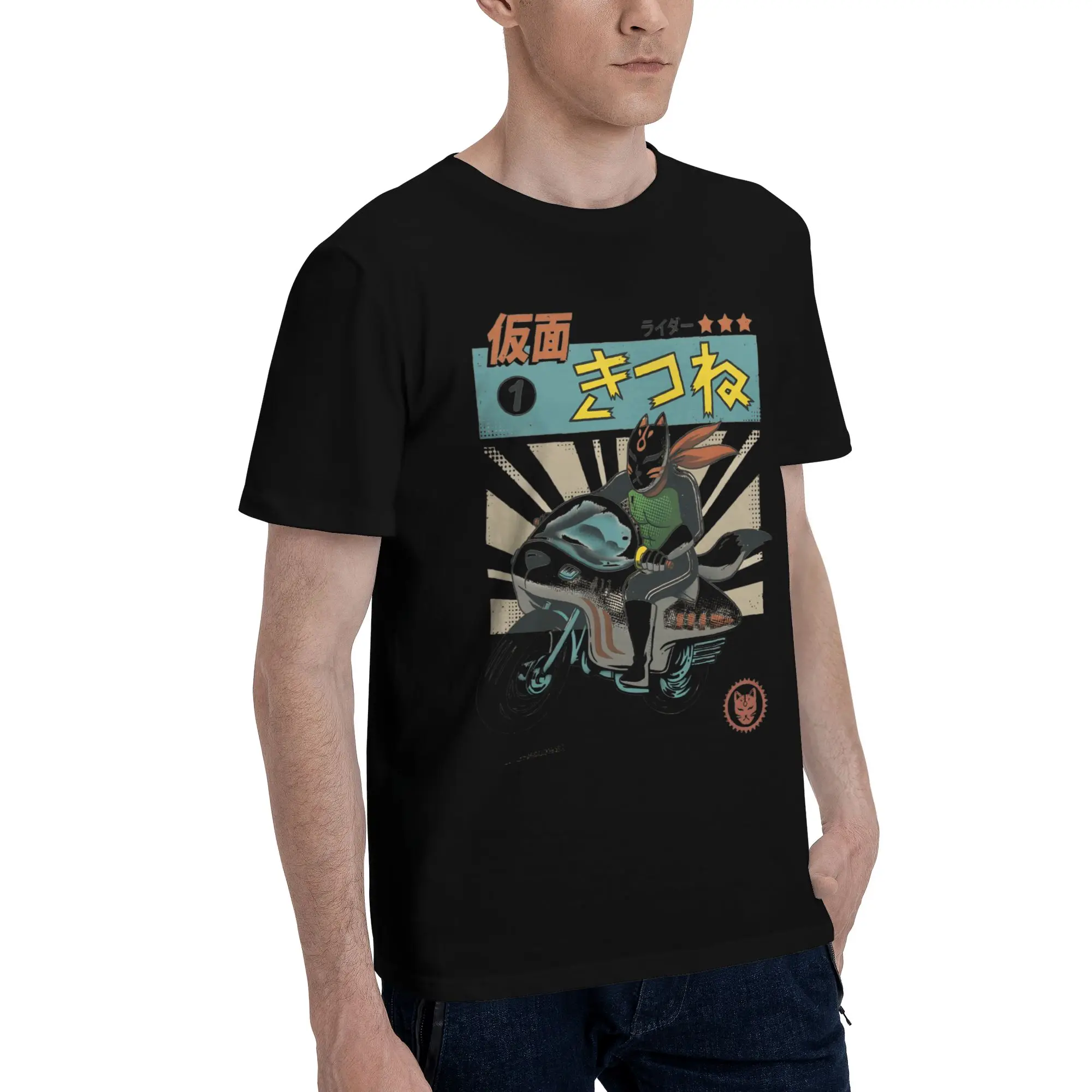 Kamen Rider 22 Graphic 100% Cotton T-Shirt Bandai Tops Tees For Men