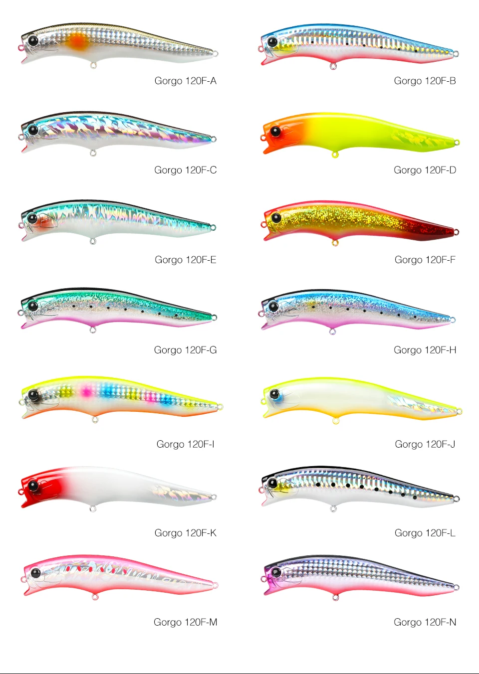 TSURINOYA Floating Minnow 120F Ultra Weitwurf-Strandfischköder 120mm 20g 0-30cm GORGO Salzwasser Seebarsch Flunder Hardbaits – Detail 6