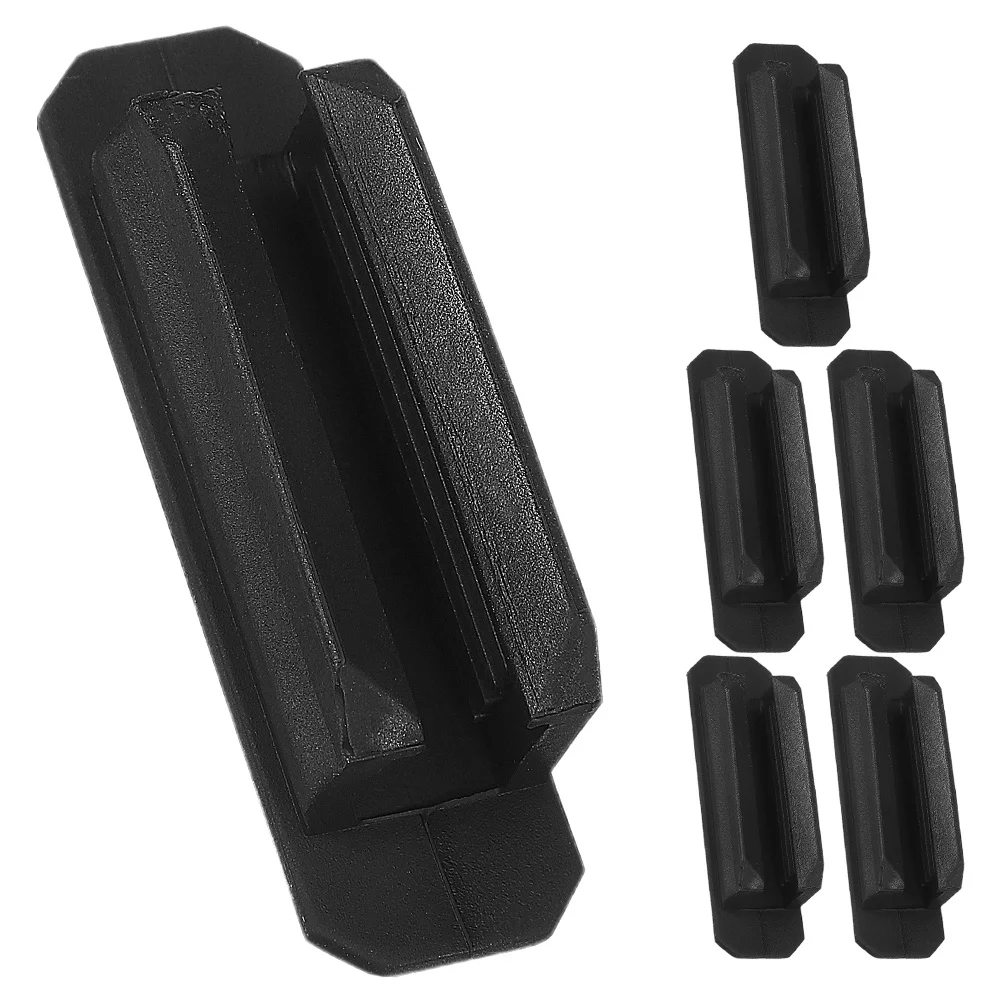 6 stuks siliconen pennenhouder clips zelfklevende bureau-organizer draagbare langdurige voor klaslokaal kantoor pennenhouder clip