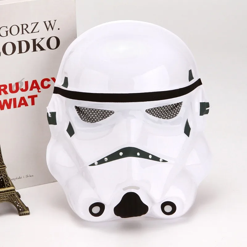 Star Wars Movie Theme Mask, Black Warrior, White Soldier, Clone Soldier Mask, Children's Party Decoration, Birthday Gift