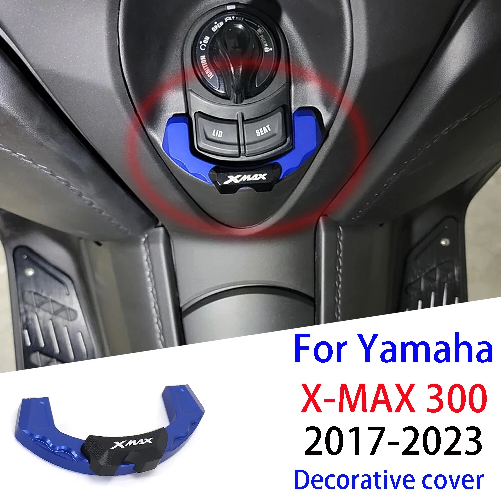 

For Yamaha XMAX300 XMAX250 XMAX400 XMAX125 X MAX XMAX 300 250 125 400 Motorcycle Accessories Electric Door Lock Decorative Cover