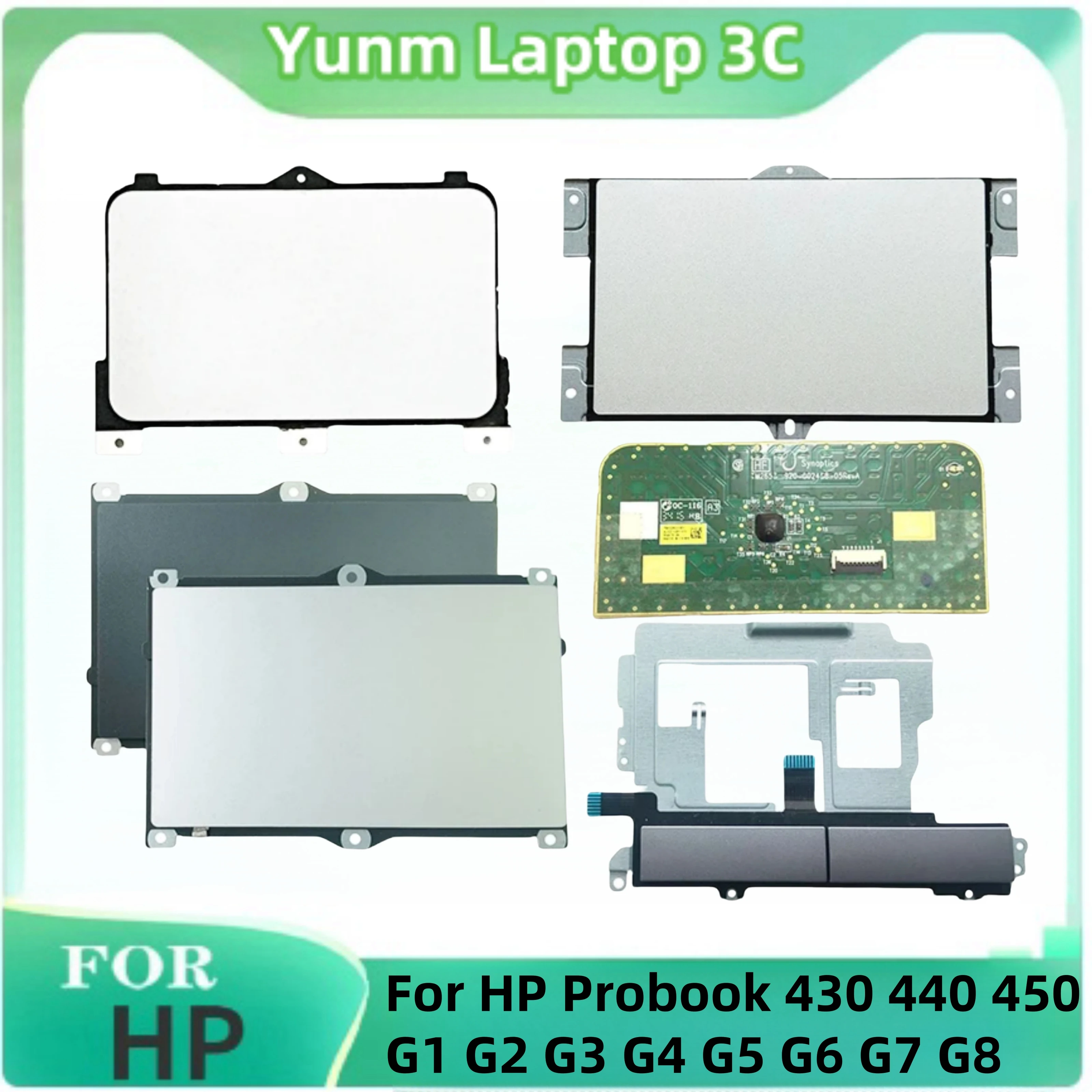 

For HP Probook 430 440 450 G1 G2 G3 G4 G5 G6 G7 G8 Trackpad Mouse Button Pad L&R Key Accessories New Original Laptop Touchpad