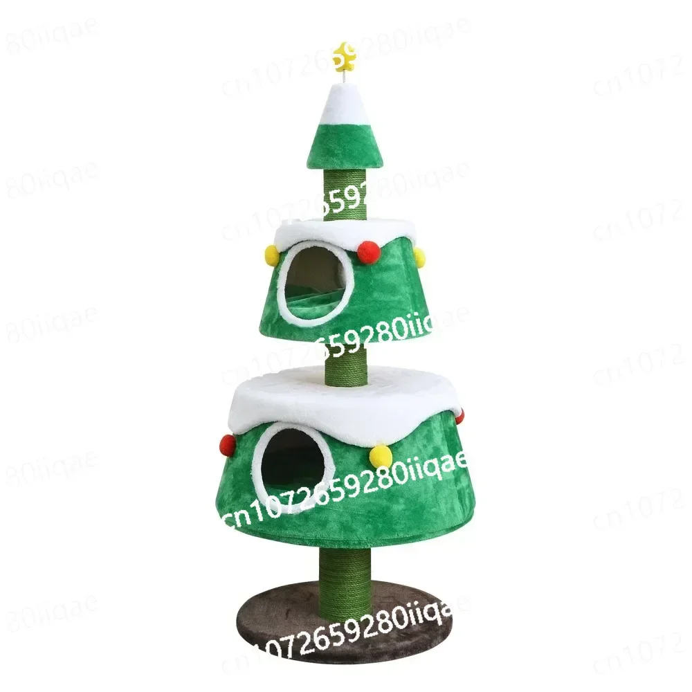 

Christmas Tree Cat Crawler Nest Scratch Board Super Multi Layer Integrated