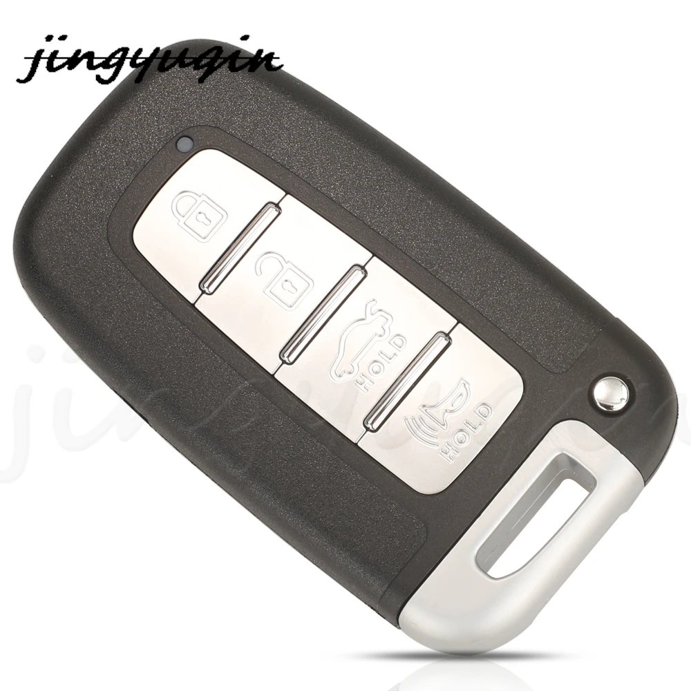 jingyuqin 3/4BTN Remote Key Case Shell For Hyundai Elantra Genesis Veloster Equus Tucson Sonata Azera I30 Kia Forte Mohave K2 K5