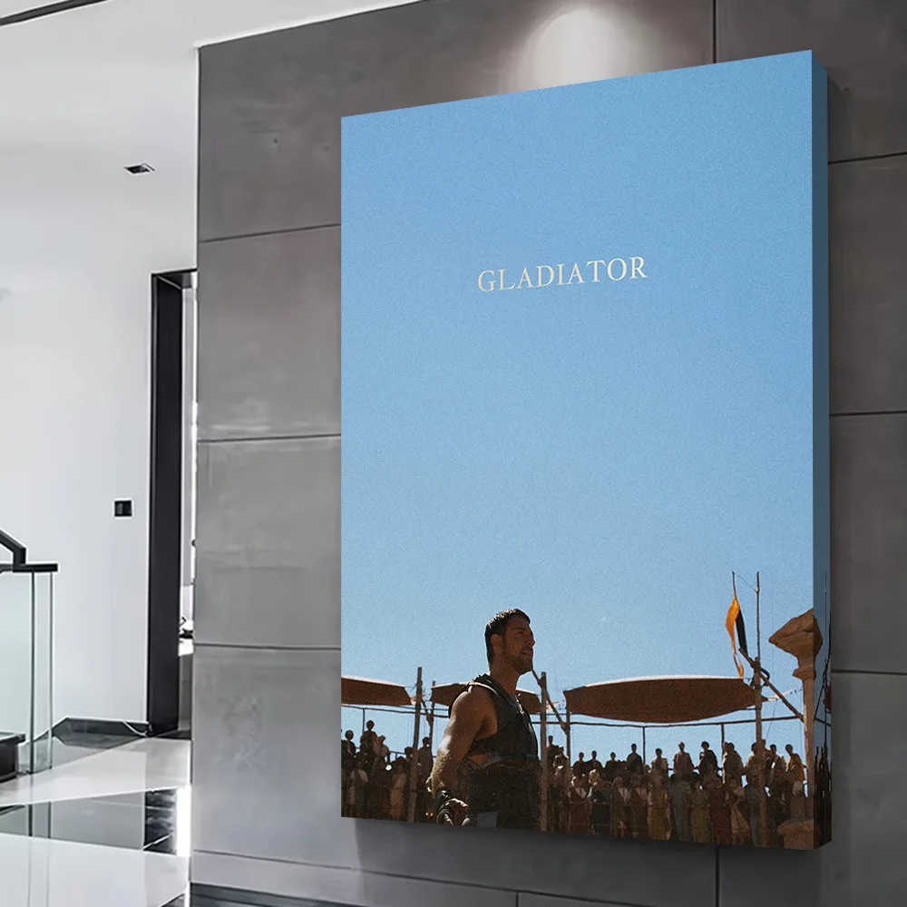 Gladiator Printing Poster Custom Pictures Wall Art Canvas Painting Gift for Living Room Decoration Home Decorations Wand Deko