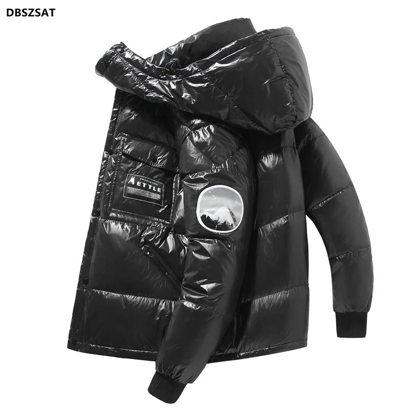 2023 Herren Herbst jacke gepolstert Kapuze Parka Männer schwarz Vintage Mantel männlich Frühling Ehemann Reiß verschluss Wind breaker warme Oberbekleidung