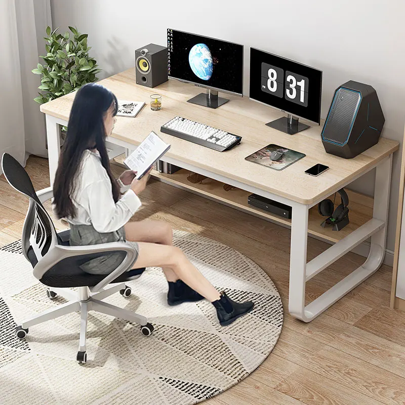 High-quality Computer Desk, Desktop Computer, Minimalist Bedroom Home Student Desk