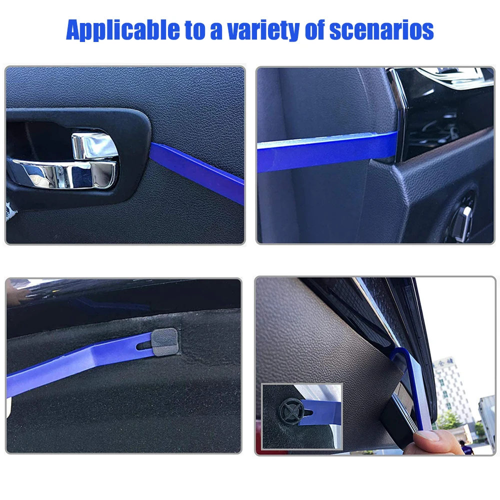 Auto Door Clip Panel Trim Removal Tool Car Audio Disassembly Kits Navigation Disassembly Installer Prying Automobile Nail Puller