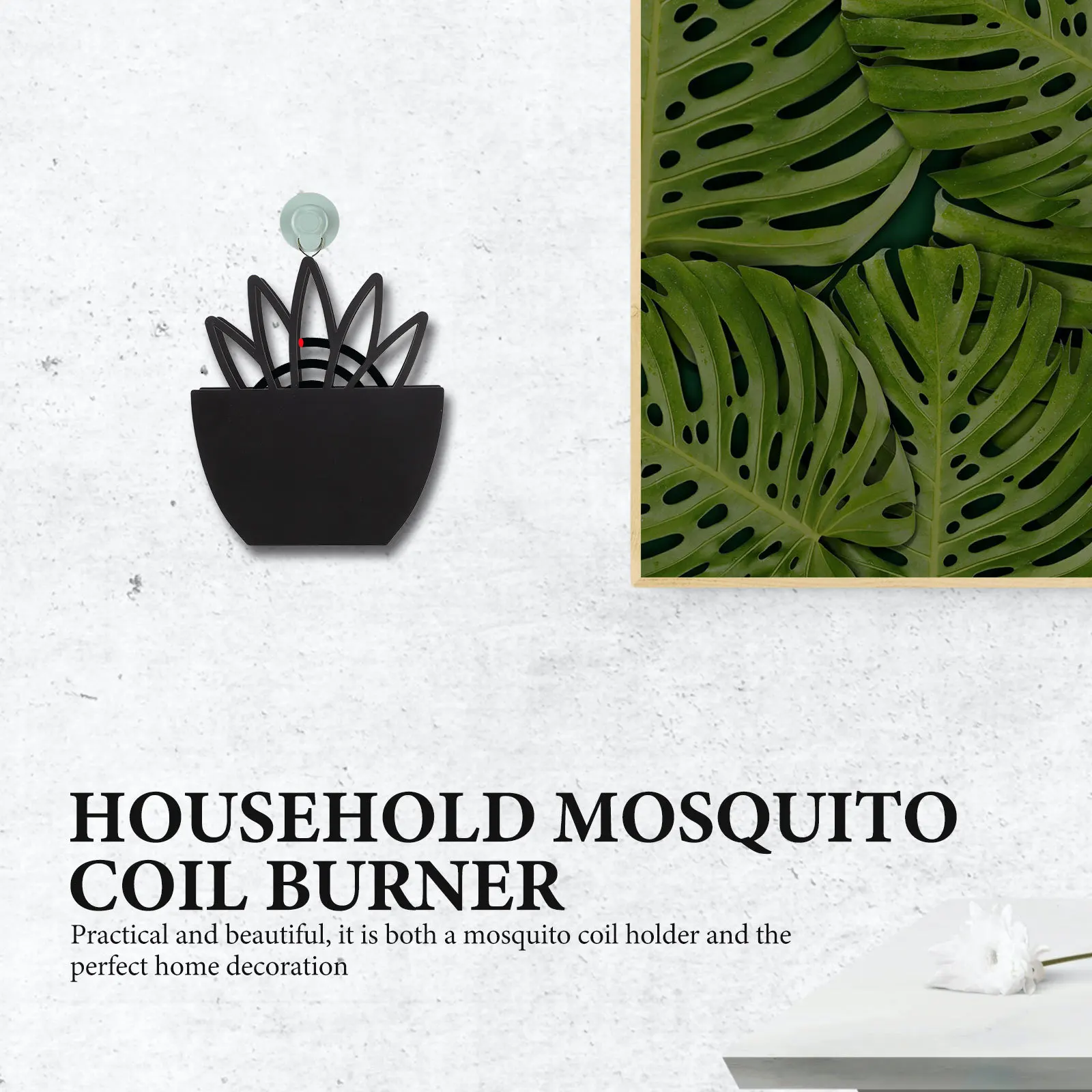 

Hanging Holder Hollow-Out Incense Burner Ash Catcher Fireproof Storage Rack for Home Indoor Decor