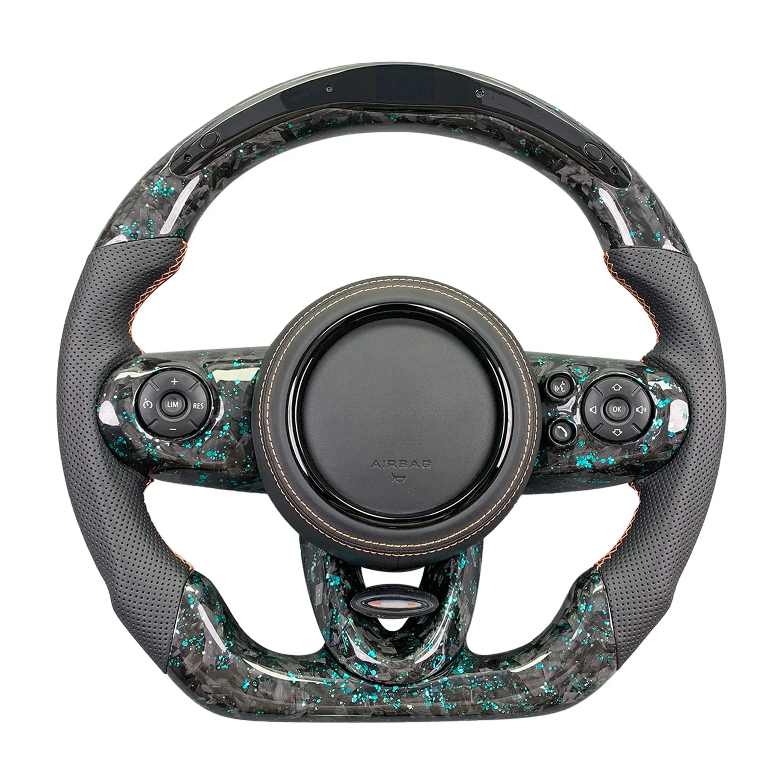 For Mini Cooper Jcw Coupe Cabrio F54 F56 F55 F57 R56 R58 R57 R61 R59 Clubman Paceman Countryman Carbon Steering Wheel