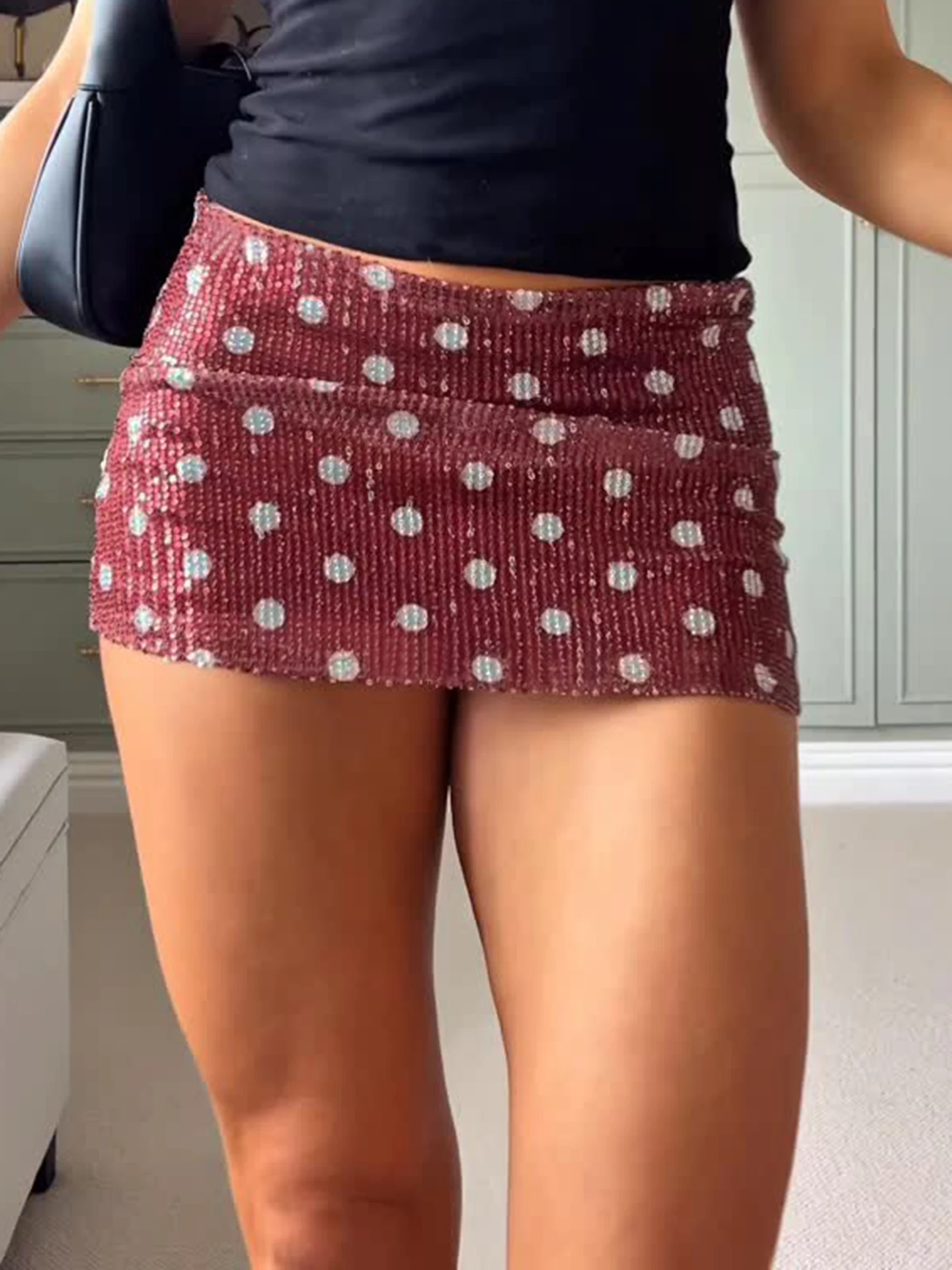 

Bodycon Skirt For Women Woman Summer Breathable Three-Dimensional Cutting Minimalist Beach Vacation Female Slimming Lightweight