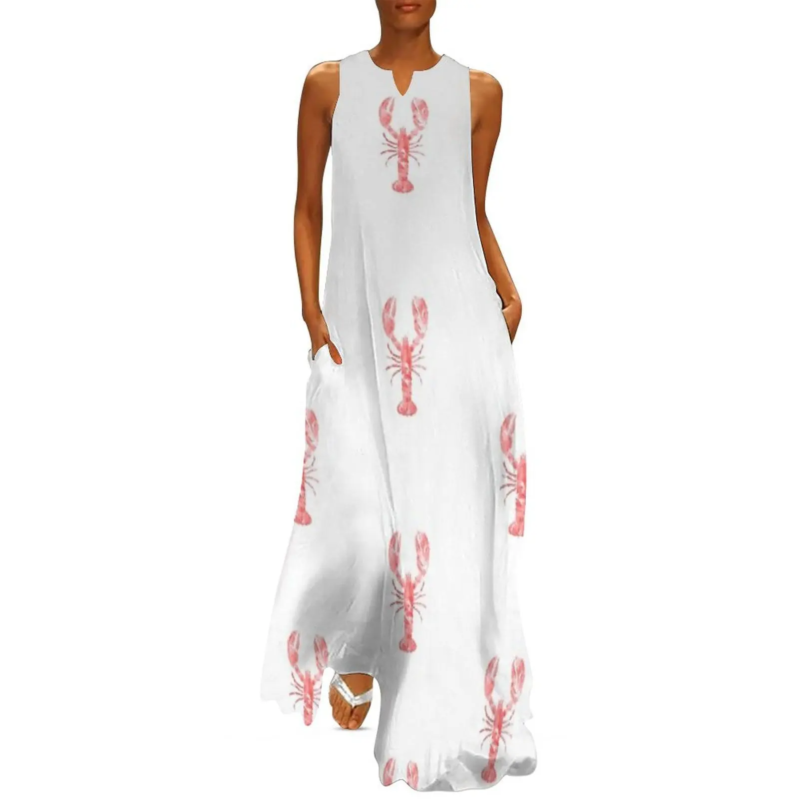 

Classic New England Lobster Long Dress wedding dresses for parties womans clothing dresses for women 2025 luxury designer party