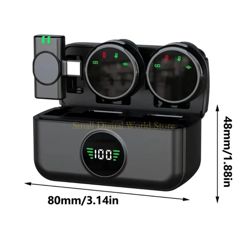 

77UB Wireless Lavalier Lyc Mic с магнитной конструкцией для легкой установки