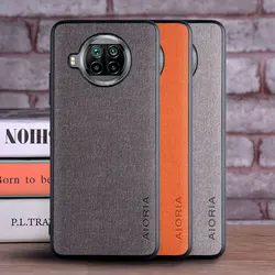 Textile Case for Xiaomi mi 10T Lite 5G Soft TPU with Hard PC 3in1 material perfect touching feel