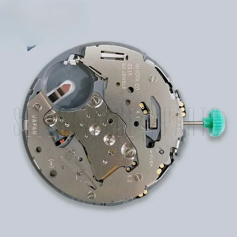 Miyota OS10 0S10 Chrono Quartz Movement 3 Hands Date SR927W Battery 13? ? 4.13mm Watch Repair Components