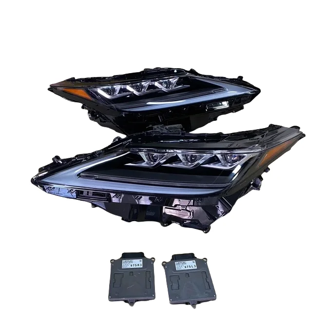 Modified Headlight head light Triple lens front lamp Headlamp Full LED Headlight for Lexus RX series RX350 2019-2022