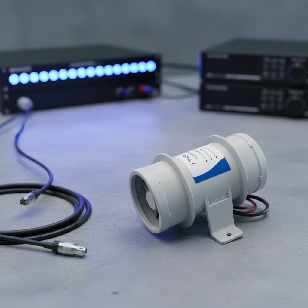 

1 шт. 3-дюймовый 12 В бесшумный линейный вентилятор для морской циркуляции воздуха с компактным дизайном ABS вентилятор для яхты