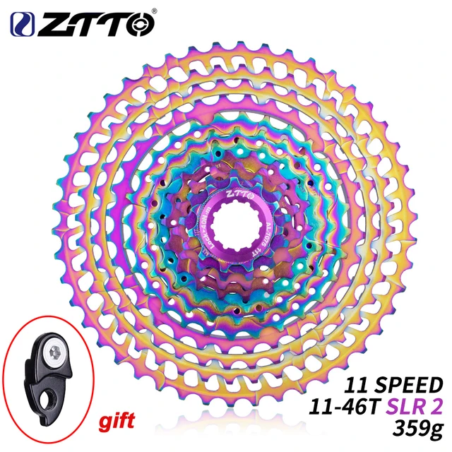 ZTTO MTB Ultralight 11 Speed 11-46T Cassette 11S 46T Freewheel 11V