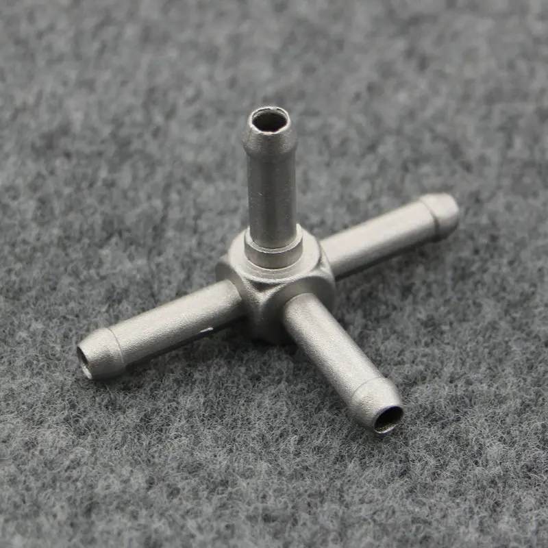 Apply to POLO  Jetta Caddy  Bora Heating water pipe joint Four way water pipe joint Water supply pipe joint Aluminum