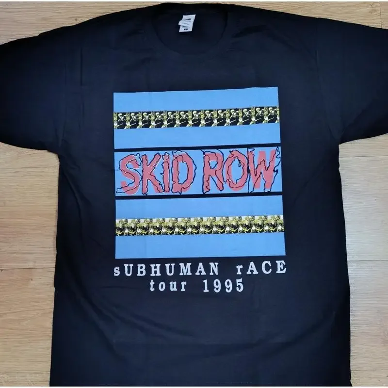 Camiseta Skid Row Subhuman Race Tour 1995, tallas S a XXL, nueva