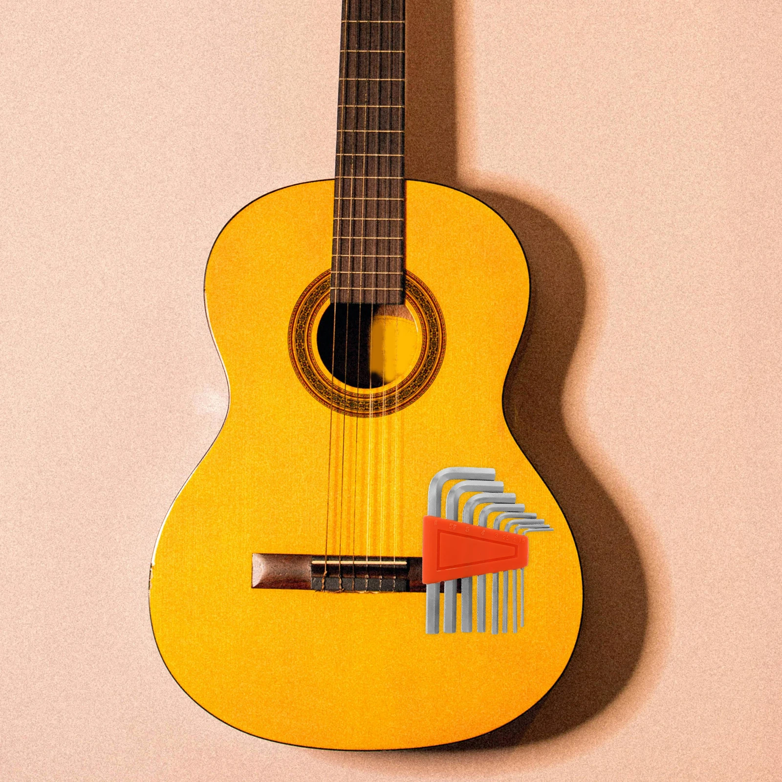 

Guitar Hexagon Wrench Electric Adjustment Tool Tools for Acoustic Accessories Kit