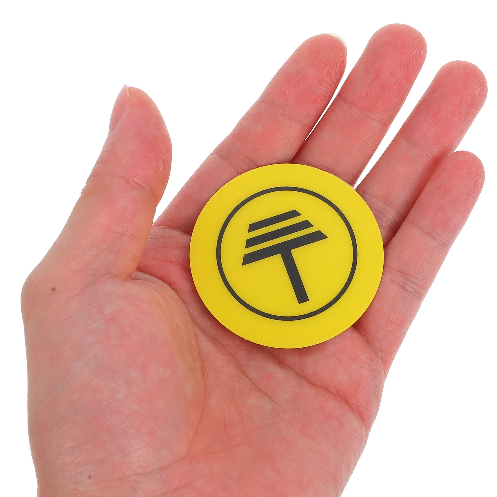 50 قطعة علامات تحذير التأريض علامات تنبيه كهربائية عاكسة لسلك ساحة حصص قضبان لوحات مخاطر لافتات السلامة البلاستيكية