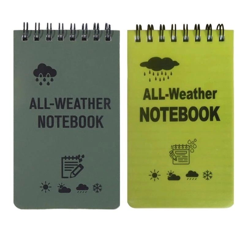  Tacticals Pocket Notebook Waterproof Notebook All Weather Paper Notebook