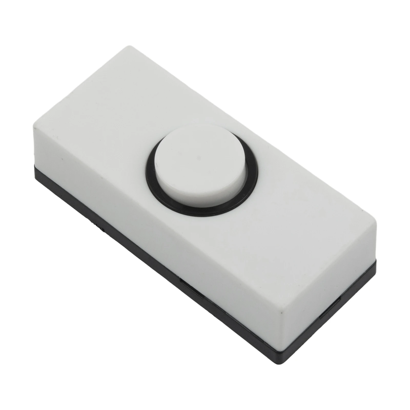 Push Button Door Bell Chime Bell Push Press Button Inserts Wall Plastic Hard Wiring Stylish Exterior Design Doorbells