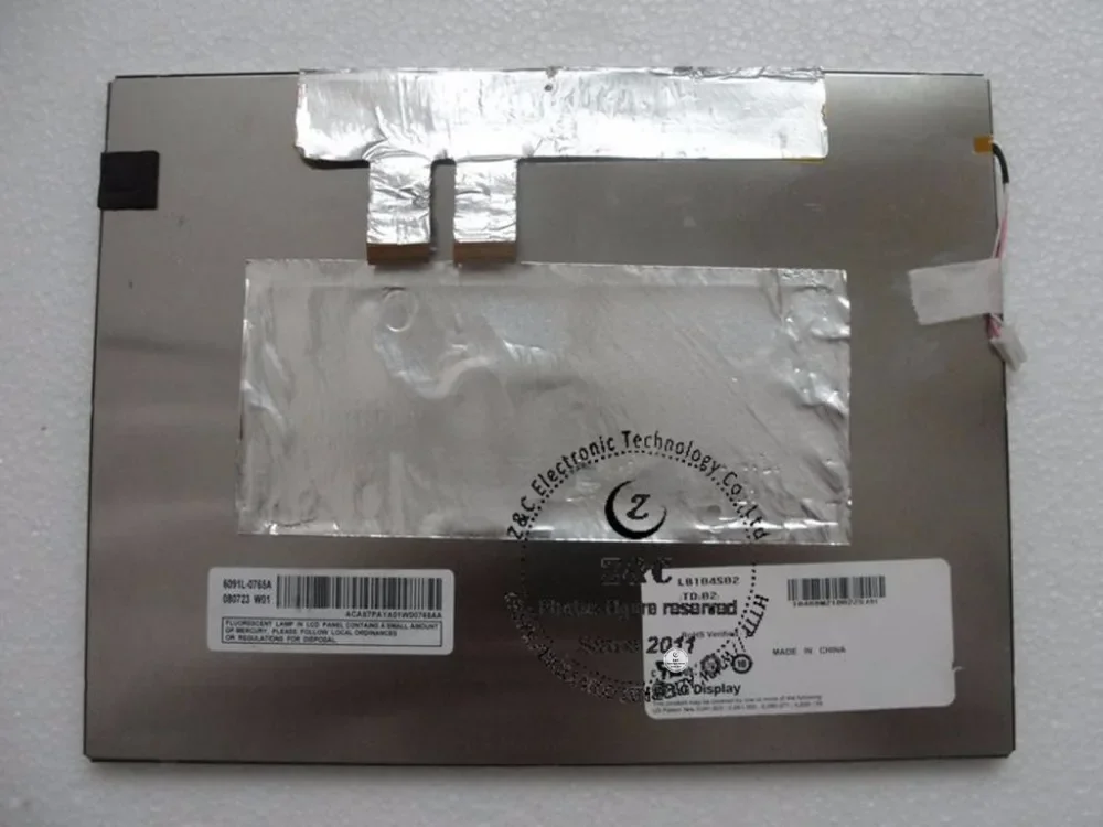 

LB104S02(TD)(02) LB104S02-TD02 Оригинальный 10,4-дюймовый 800*600 TFT CCFL автомобильный GPS ЖК-экран для LG