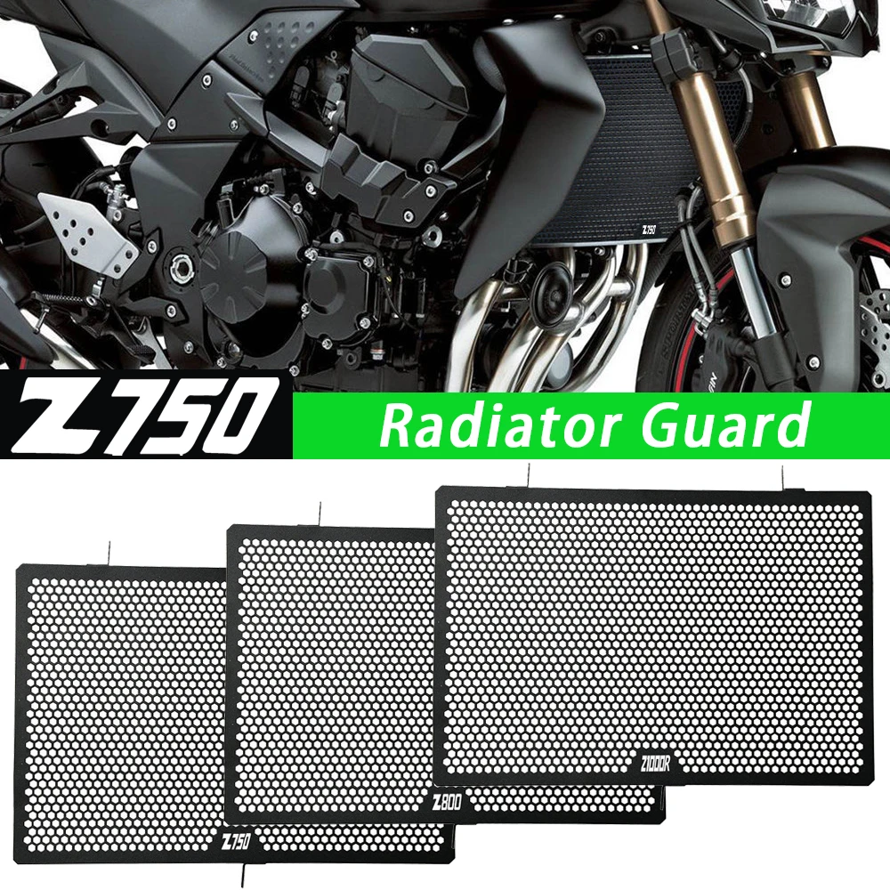 

FOR KAWASAKI Radiator Guard Grille Cover Protector Z750 Z750S Z800 Z1000R Z1000SX VERSYS1000 VERSYS1100 NINJA1000SX Motorcycle