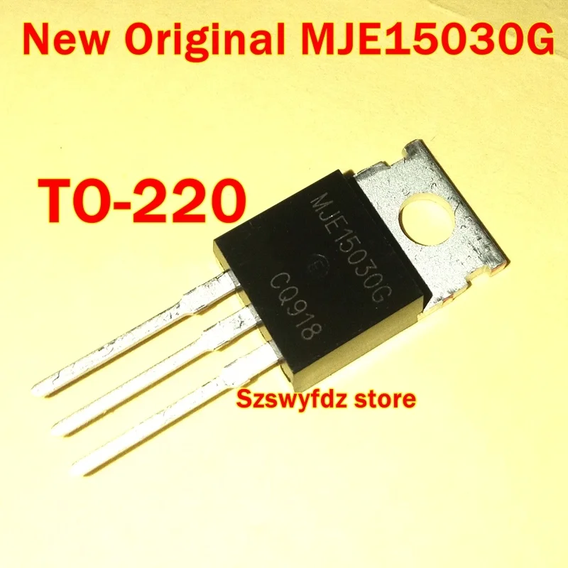 

1pcs to 100pcs New Original MJE15030G MJE15030 TO-220 HIGH FREQUENCY DRIVERS IN AUDIO AMPLIFIERS