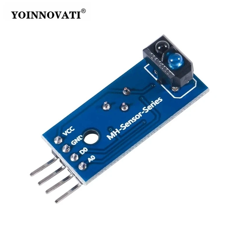 TCRT5000 Line Tracker Sensor Module - IR Infrared Reflective Sensor 3.3V-5V for Obstacle Avoidance and Line Following Robots