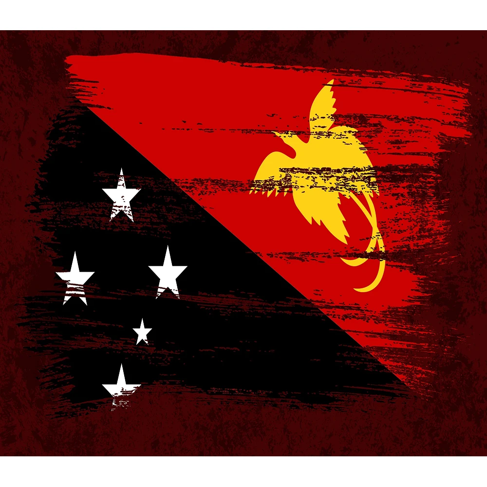 3x5ft Papua New Guinea Flag 100% POLYESTER BANNER