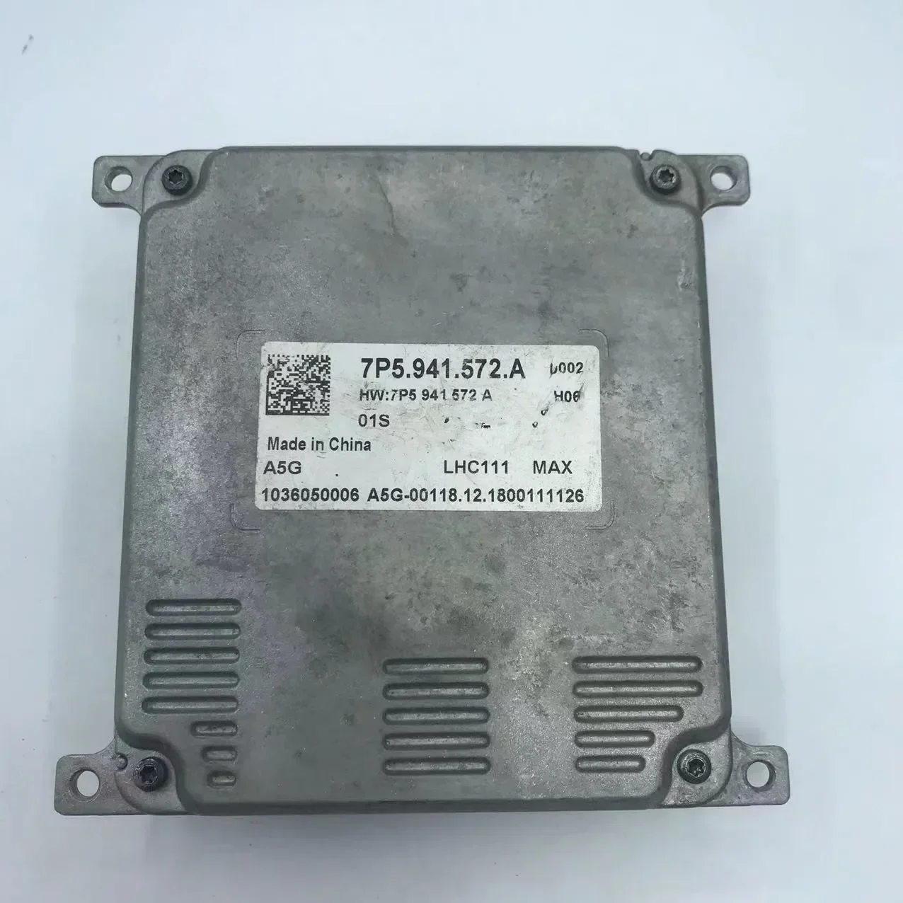 7П 5941572 A 7P5.941.572.A Подержанный компьютерный балласт для Volkswagen CC Golf Magotan Sagitar Passat Модуль привода фар Jialu