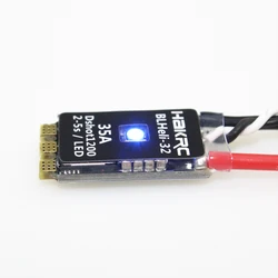 HAKRC 32-bit ESC BLHeli_32 35A supporta 2-6S LED 3-5S regolatore elettronico