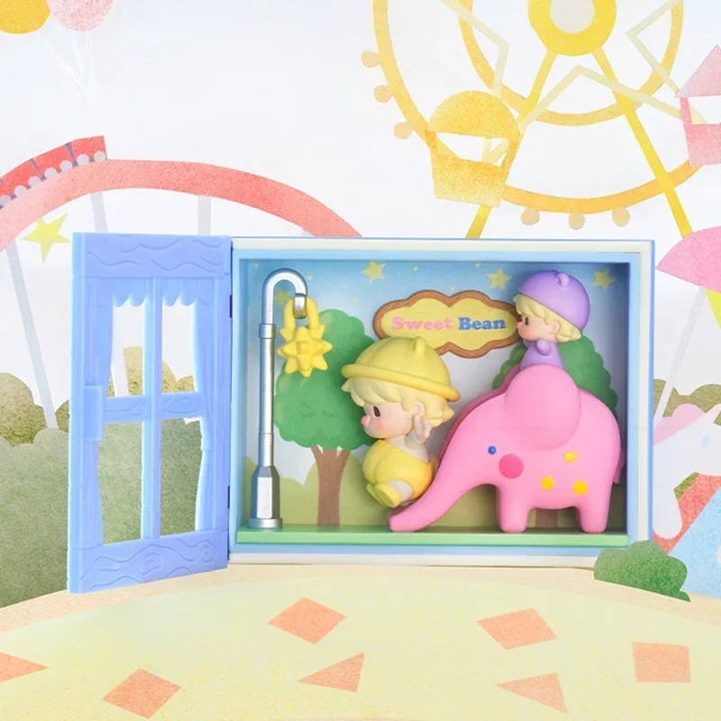 

POP MART Sweet Bean Celebrate Ordinary Days Series Scene Set Kawaii Anime Action Figure Surprise Dolls Girl Blind Box Toys