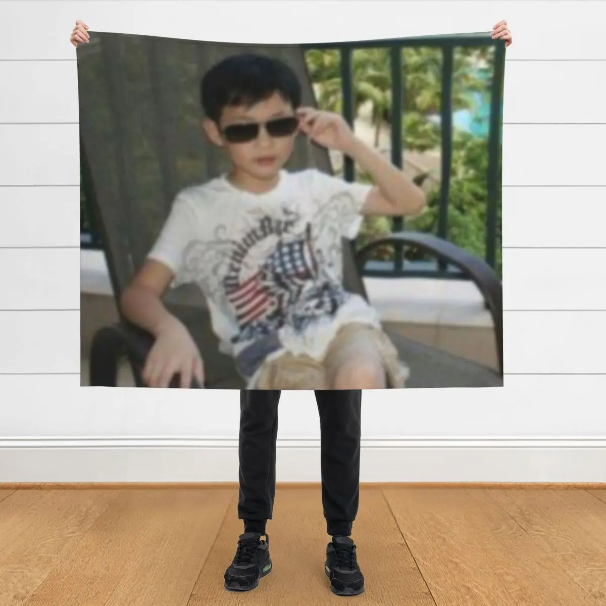 

chenle nct predebut Throw Blanket Weighted Kid'S Sofa Quilt Soft Plush Plaid Blankets