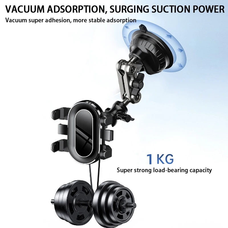 

1PCS Hand Wash Car-Mounted Phone Holder Multi-Directional Shooting Bracket Suction Cup Bracket Phone stand