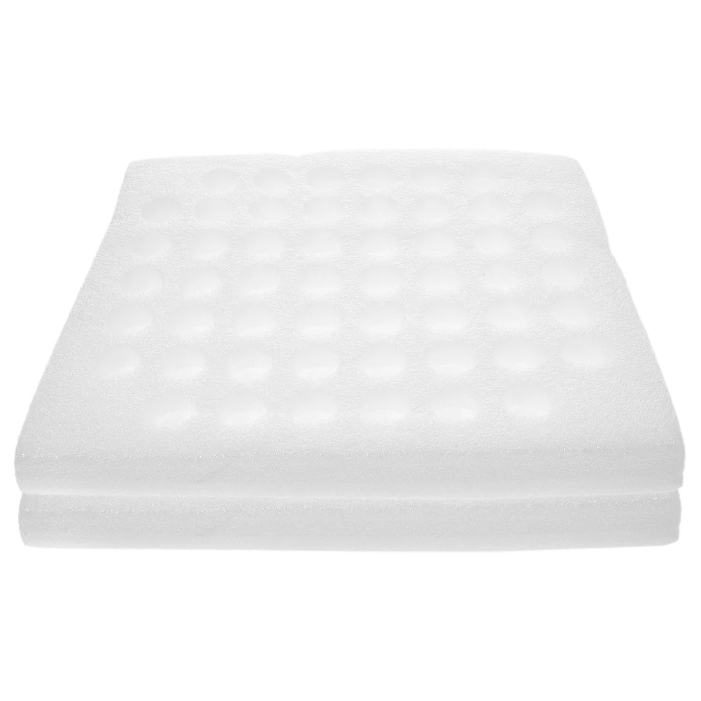 

2Pcs Quail Egg Holder Foam Tray Pearl Cotton Soft Protective Case for Storage Transport Reusable Egg Carrier Quail Eggs Supplies