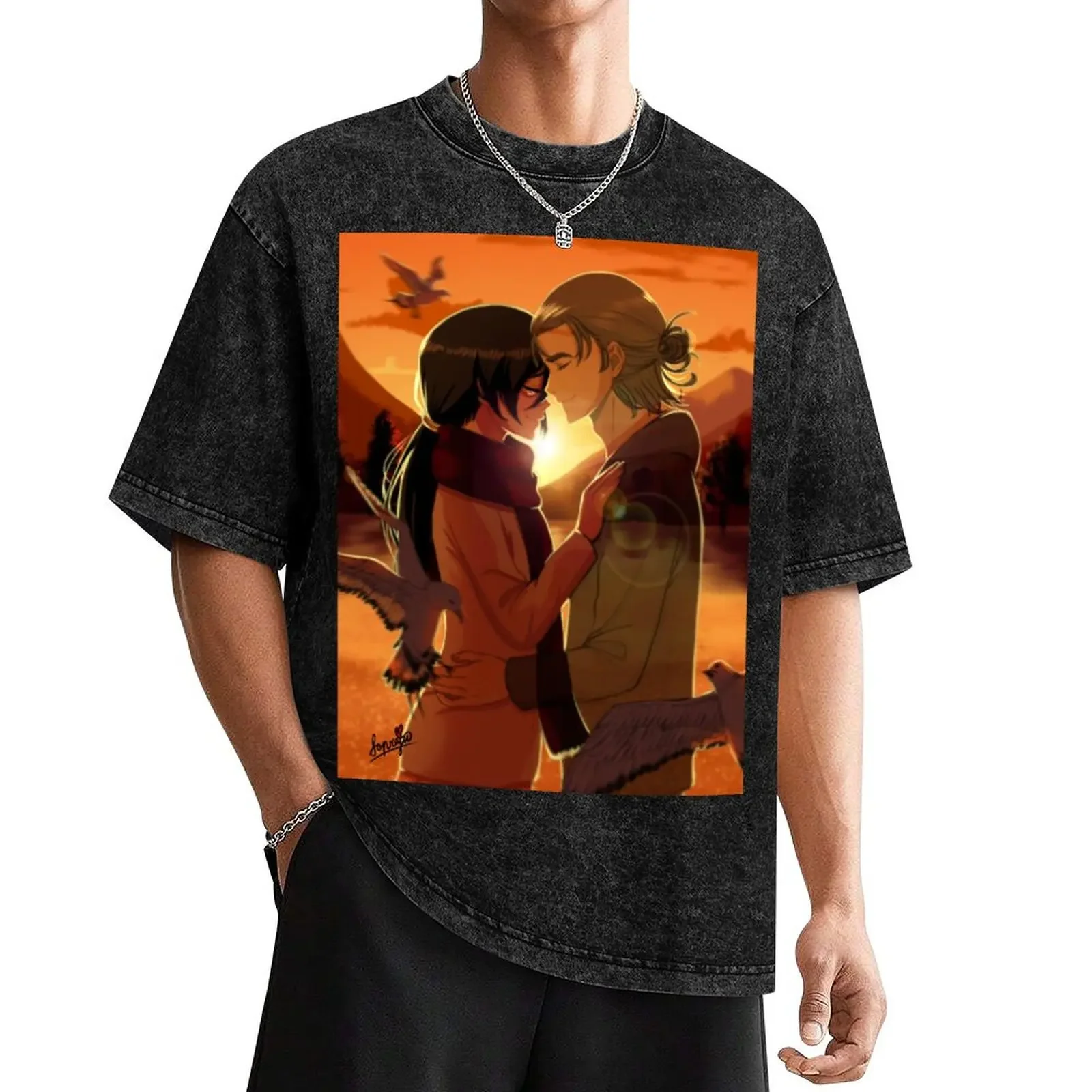 See you later,Eren T-Shirt vintage anime shirt Short sleeve tee vintage graphic tee cheap stuff workout shirts for men