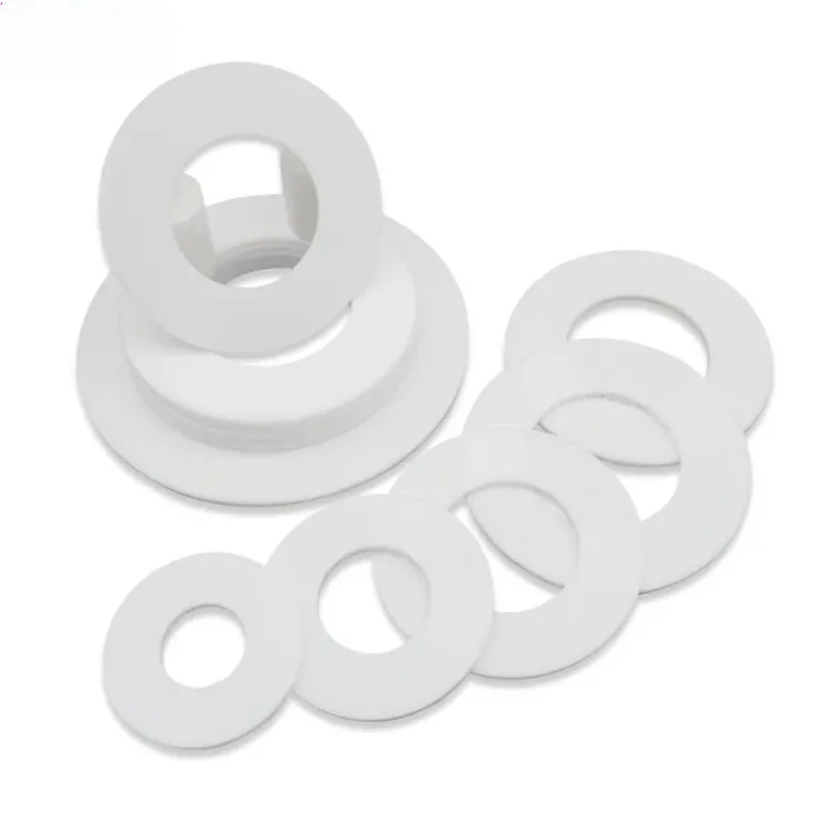 

PTFE Gasket Flat Washer Thickness 1.5mm ID 10mm-140mm Resistant To High&Low Temperature Corrosion Anti-aging for Flange ID*OD*CS