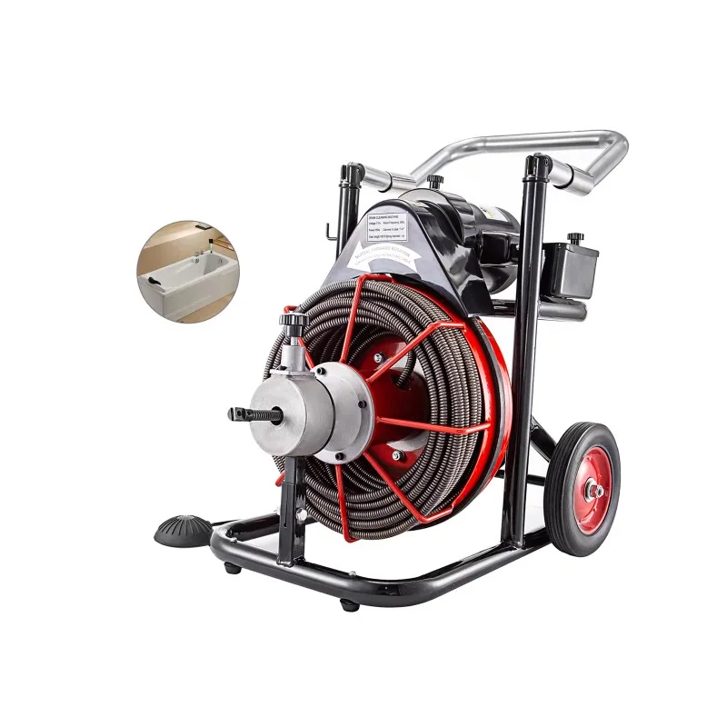 آلة تنظيف تصريف الأنابيب 100 قدم / 30 م آلة التنظيف #1