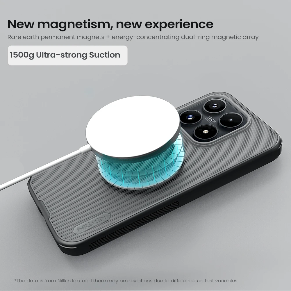 Nillkin Etui Magnetyczne Super Frosted Shield Pro Ultra-Thin Hard Magsafe do Xiaomi Mi 17 5G, Ochronna Obudowa Tylna do Xiaomi 17 — zdjęcie produktu 6