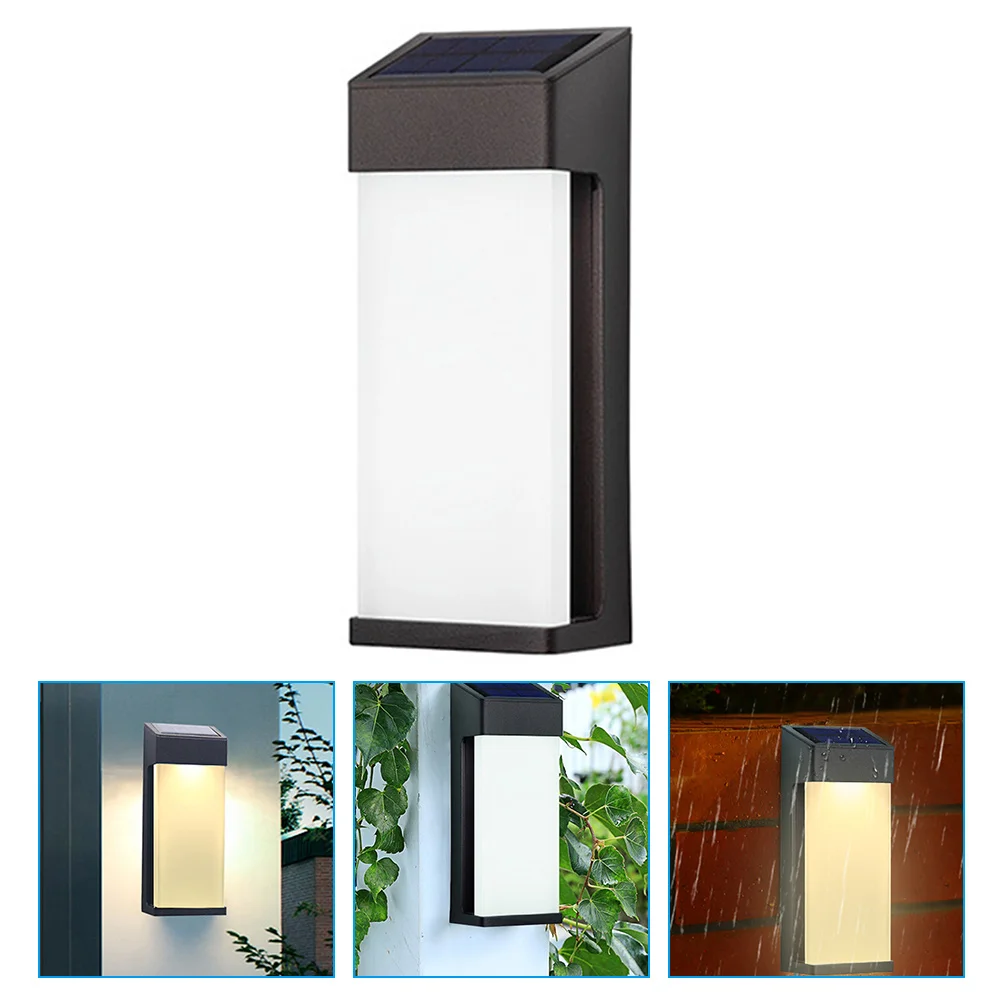 

【】Solar Wall Lamp Waterproof Led Weather-Proof Garden Motion Sensor Light Solar Yard Lamp Wear-Resistant Outdoor Solar Light